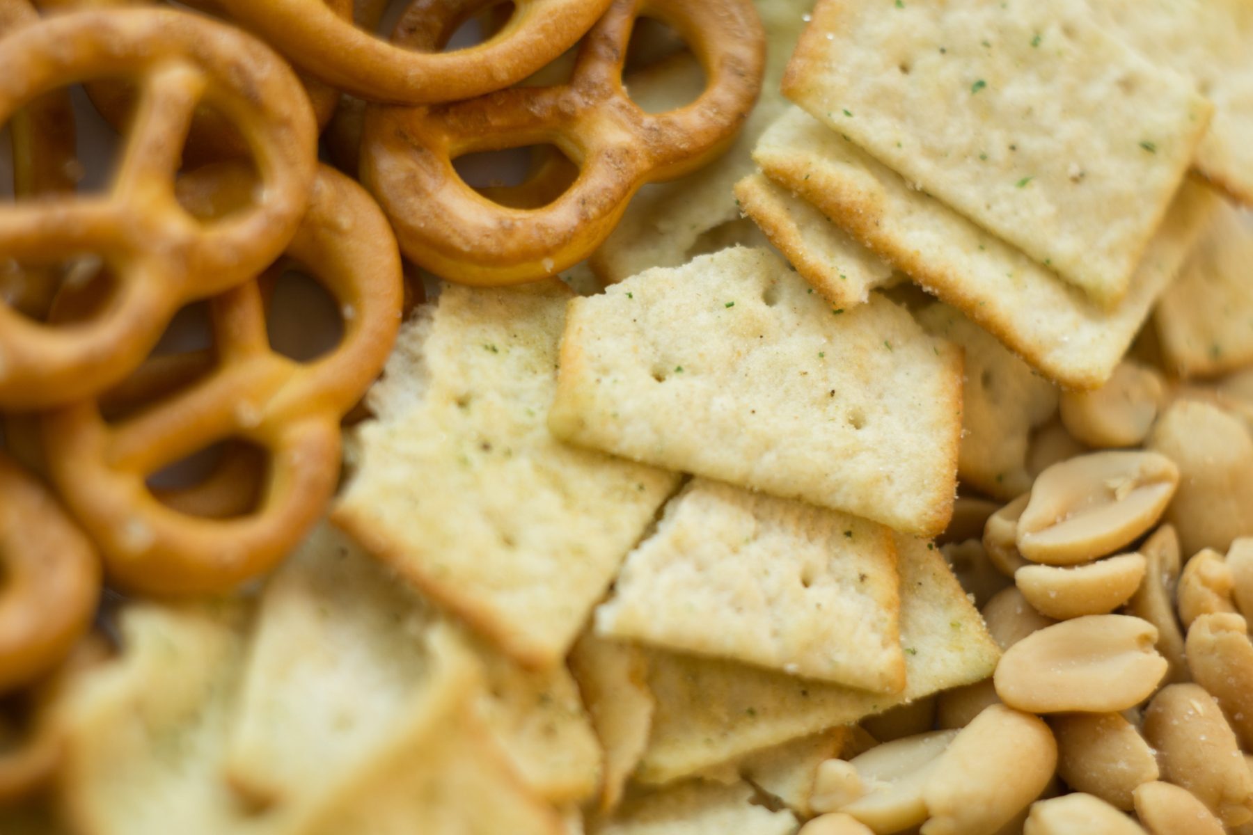 Layers of different snacks Nashville vending services