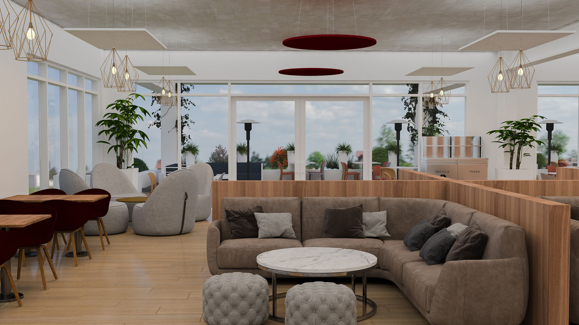 Lounge Space Soft Seating - Fixturelite