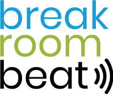 breakroom-beat-logo break room beat logo stacked