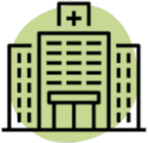 Healthcare facilities icon