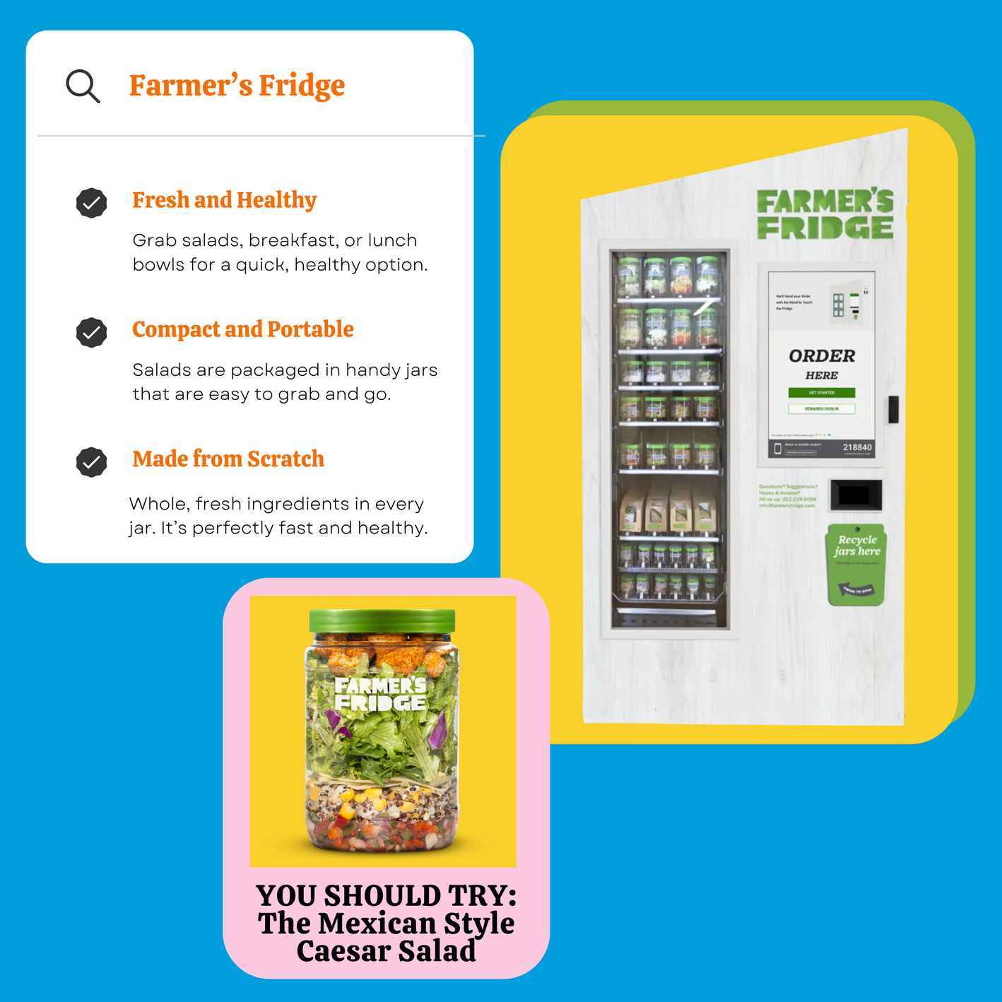 Farmer's Fridge Kiosk