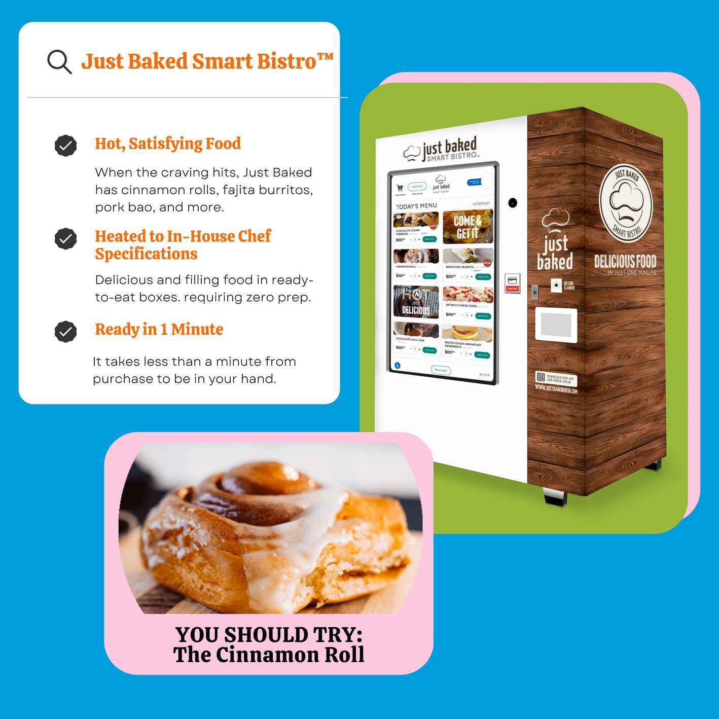 Just Baked Smart Bistro Kiosk