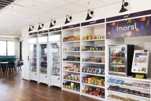 Micro-market service | Healthy snacks | Grab and go