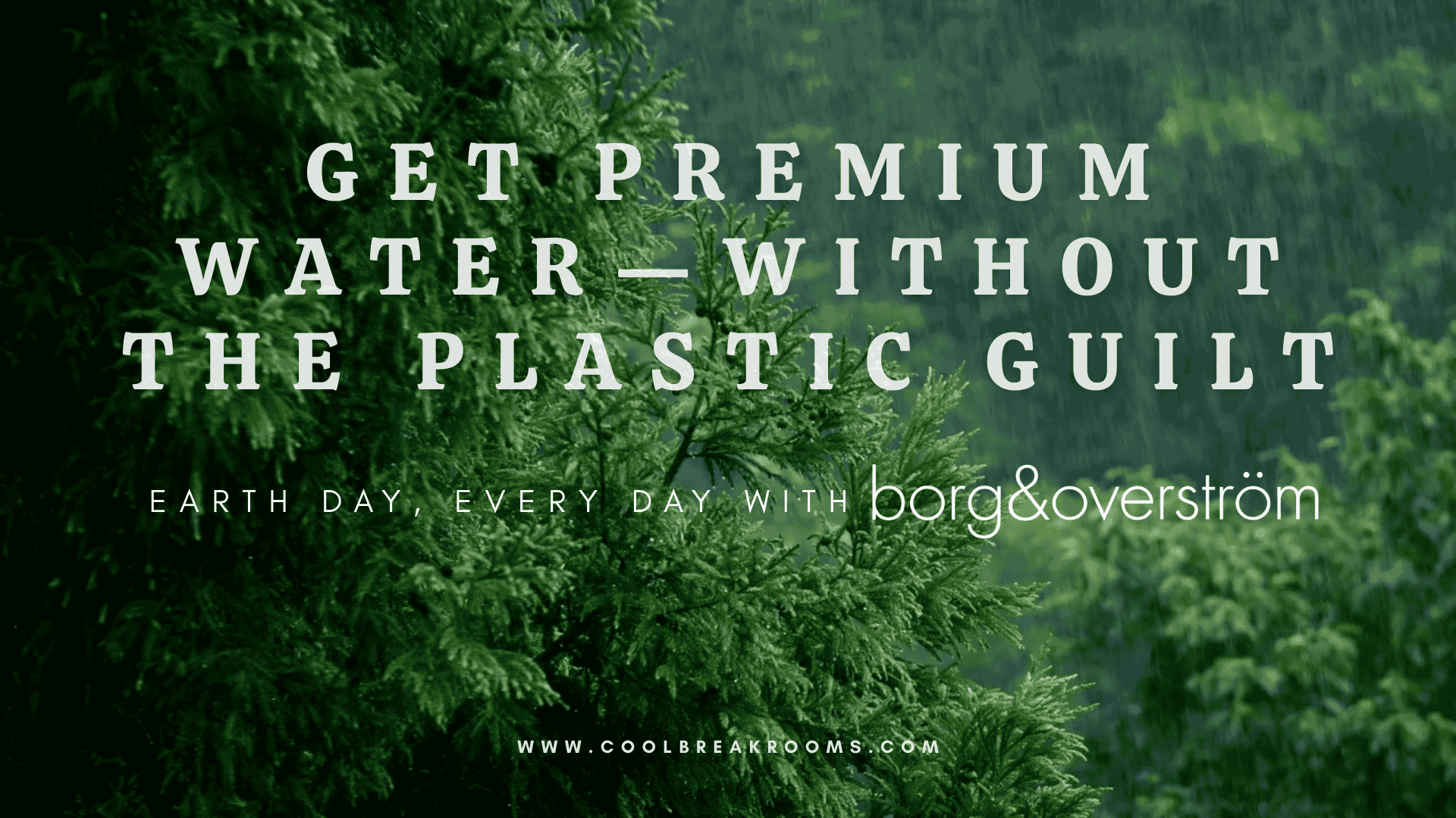 Premium Water Without the Plastic Guilt